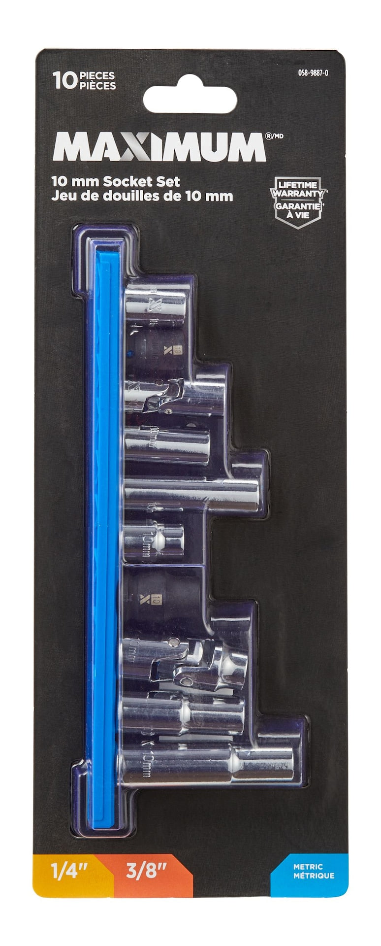 10-mm Socket Rail, 10-pc M4Q0 - product image 2