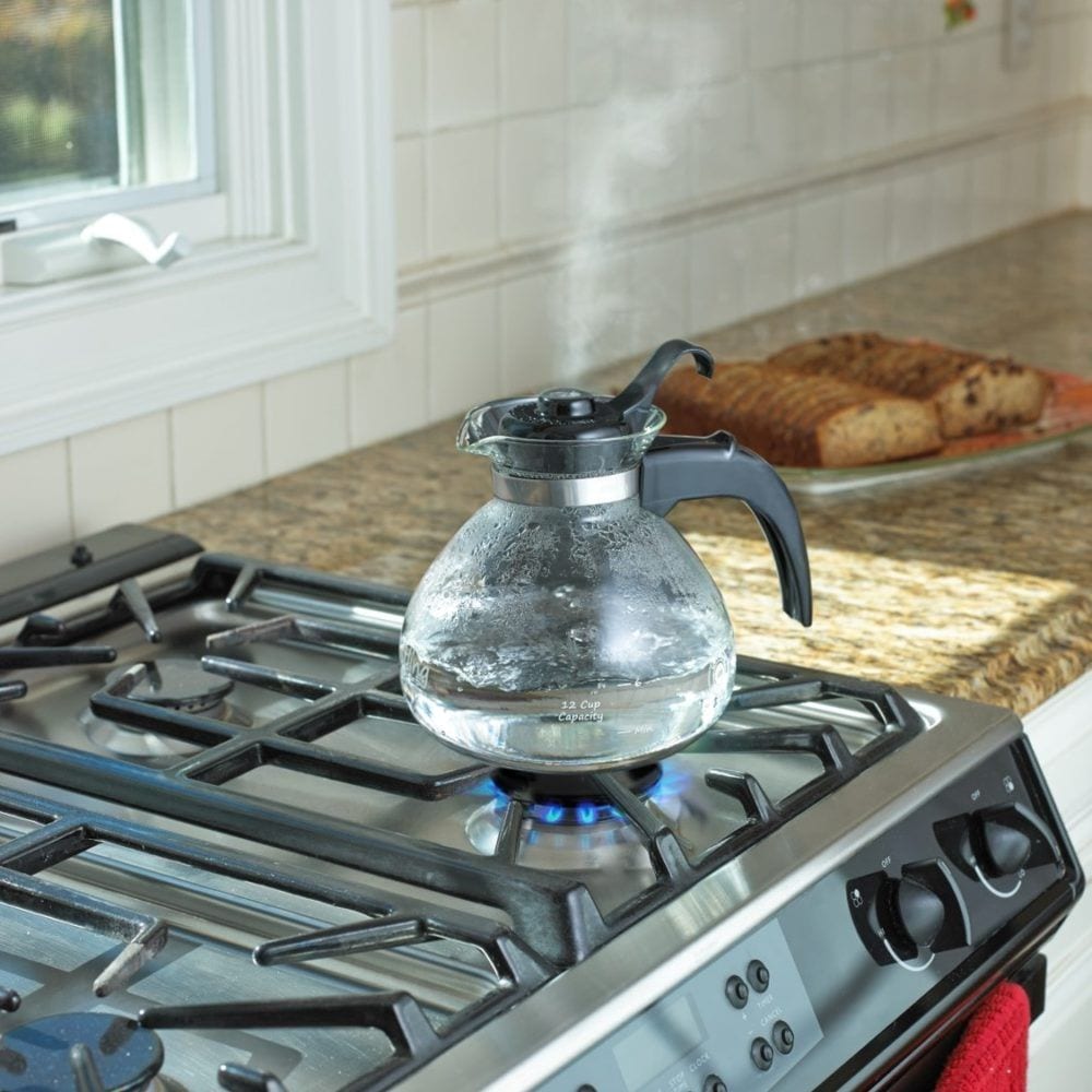 1.4L Glass Whistling Stovetop Kettle, Dishwasher Safe V0D1 - product image 5