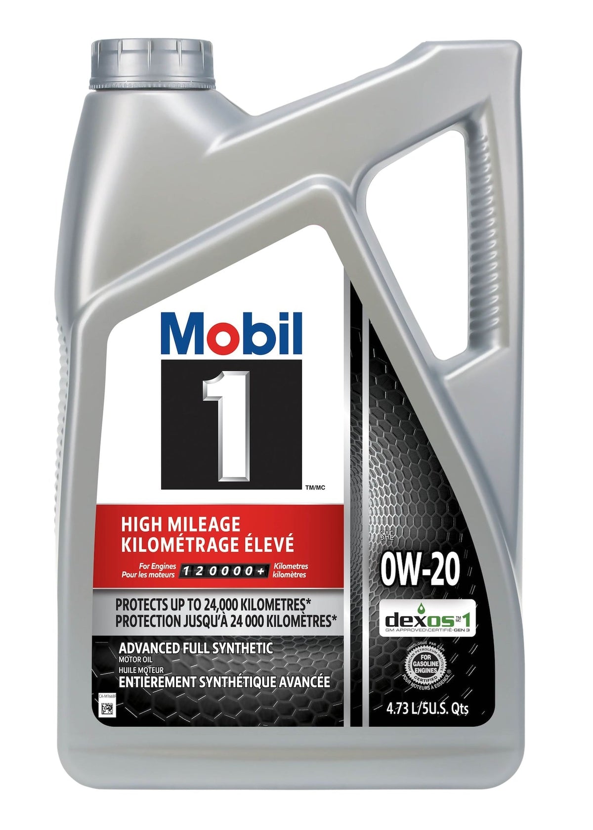 1 High Mileage 0W20 Synthetic Engine/Motor Oil, 4.73-L O8W2 - product image 1