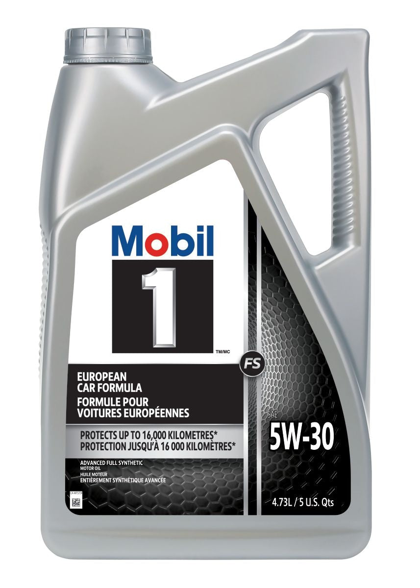 Mobil1 Full Synthetic Euro 5W40 Motor Oil, 4.73-L Y3C7 - product image 1