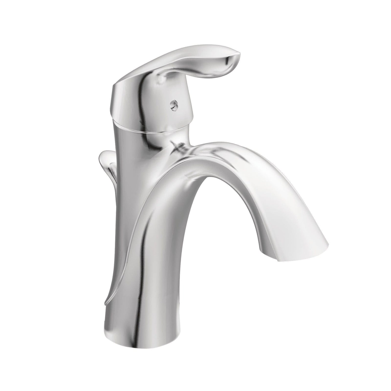 Eva Single Handle High Arc Single Hole Bathroom Sink Faucet, WaterSense Certified, Chrome H3N3 - product image 2