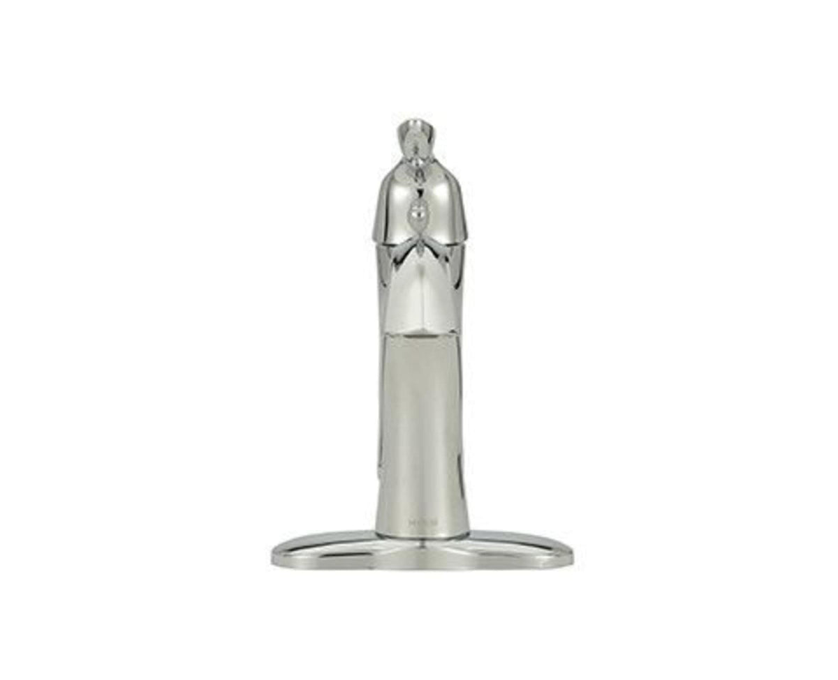 Eva Single Handle High Arc Single Hole Bathroom Sink Faucet, WaterSense Certified, Chrome H3N3 - product image 3