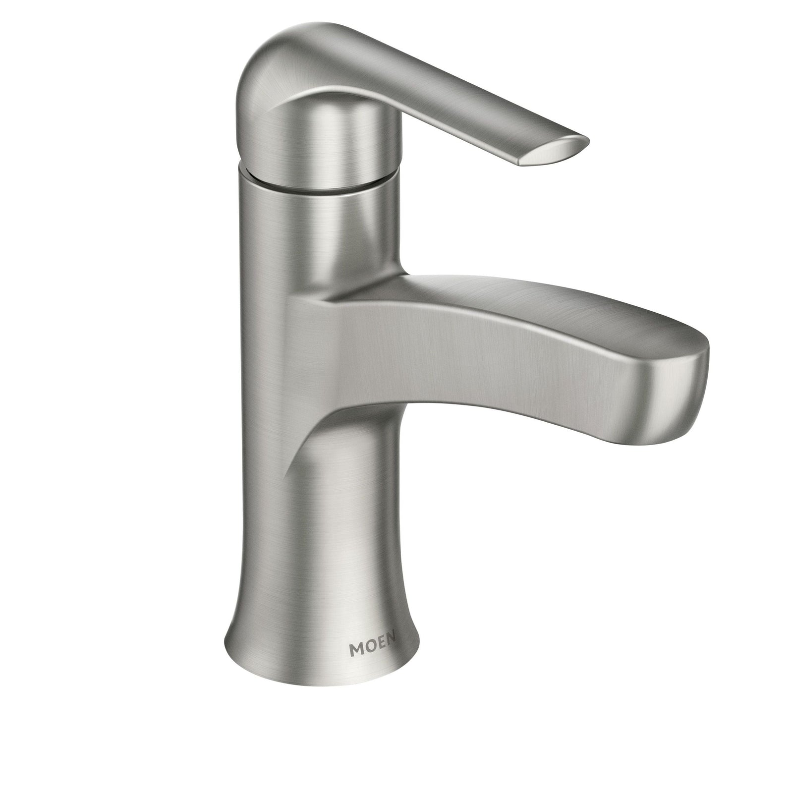 Tilson Single-Handle Brushed Nickel Bathroom Lavatory/Bathroom Sink Faucet with Spot Resist U0Z8 - product image 1