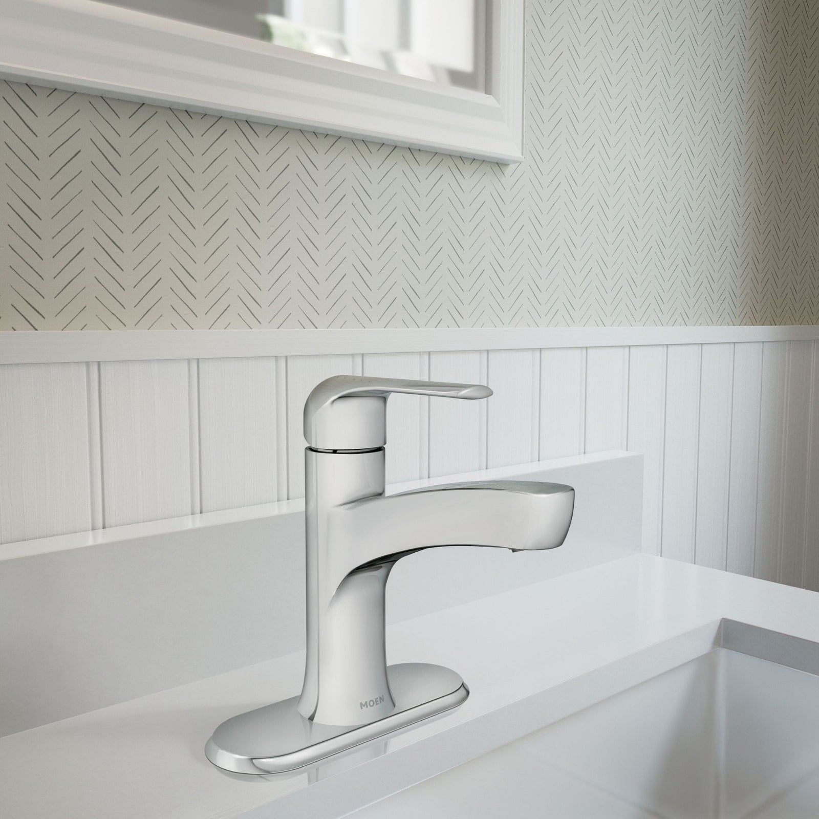 Tilson Single-Handle Chrome Bathroom Lavatory/Bathroom Sink Faucet V6Z1 - product image 6