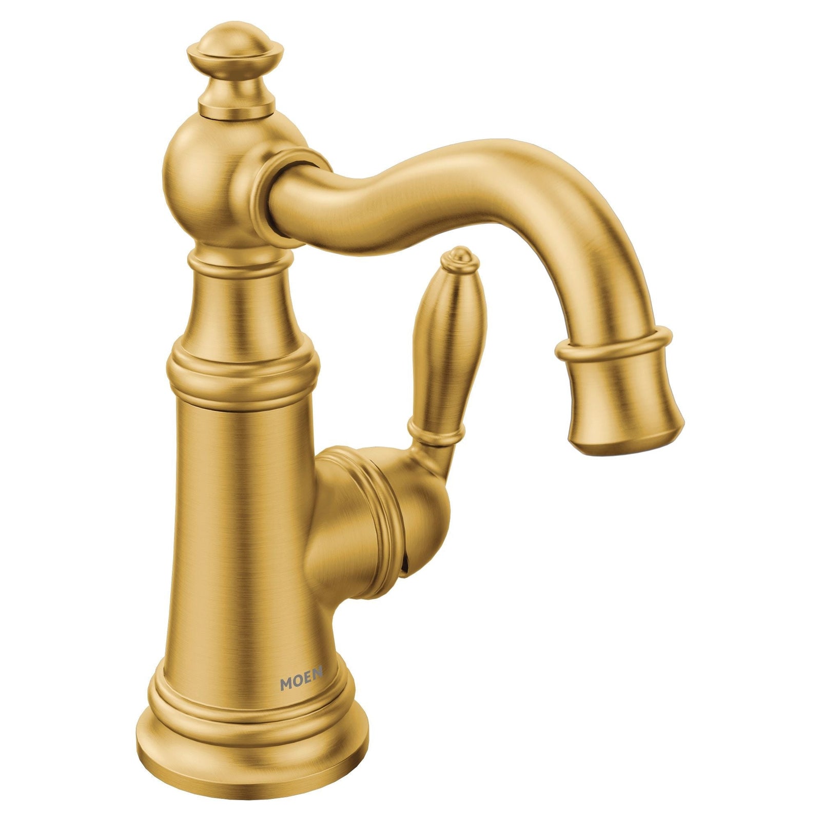 Weymouth Single Handle Single Hole Bathroom Sink Faucet, WaterSense Certified, Brushed Gold O6T1 - product image 1