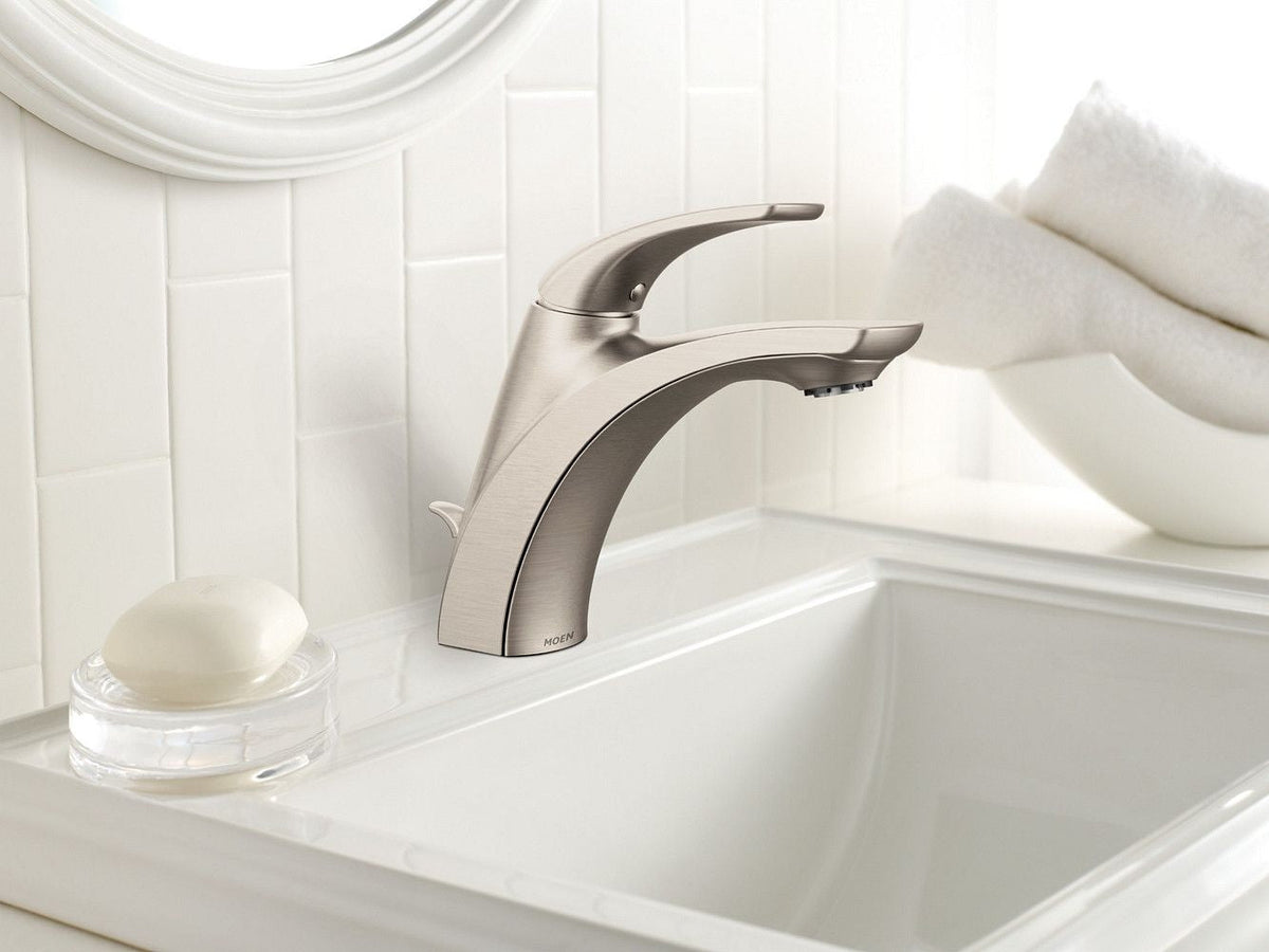 Zarina Single Handle Bathroom Faucet, Spot Resist Brushed Nickel P9F7 - product image 7