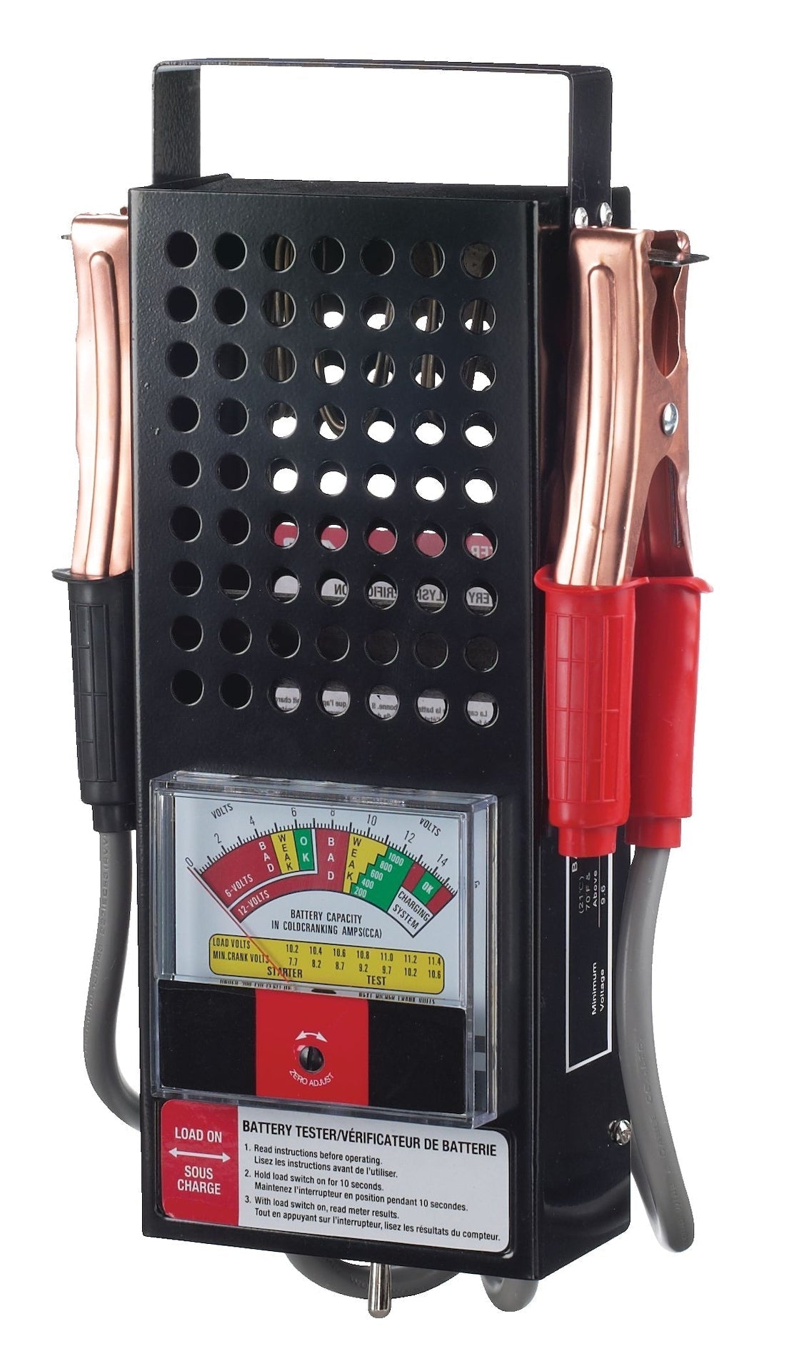 Battery Tester, 100-Amp Load, 6V/12V S7U6 - product image 1