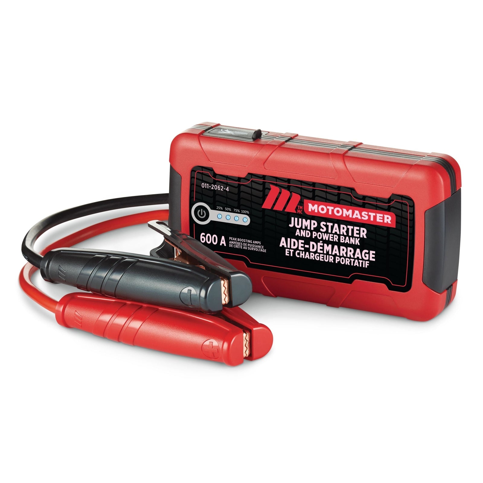 Booster Pack/Jump Starter & USB Power Bank, Lithium-ion, 600-Amp, 12V D6F3 - product image 1