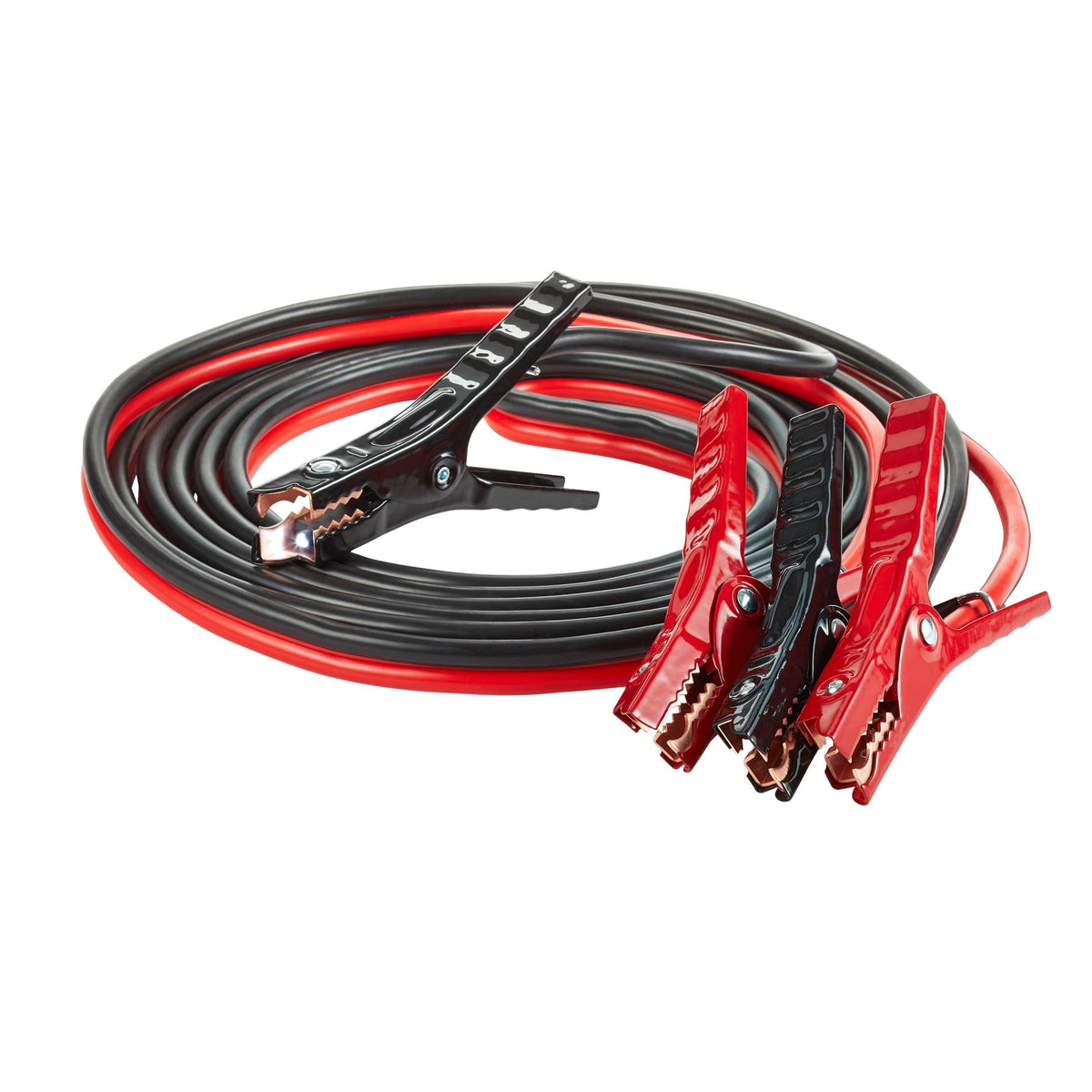 Medium-Duty Booster/Jumper Cables with Built-in LED Lights, 4-Gauge, 20-ft R5V9 - product image 1