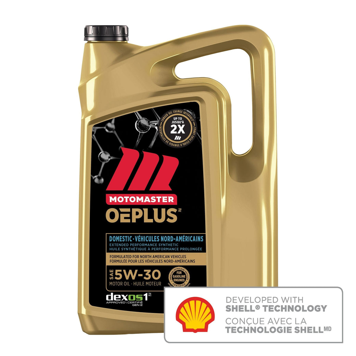 OEPLUS Domestic Premium 5W30 Synthetic Engine/Motor Oil, 5-L Y5W0 - product image 1