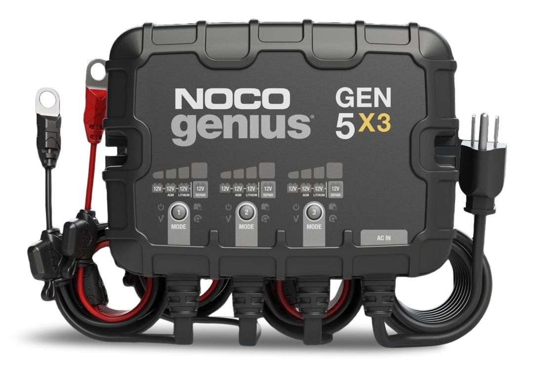 GEN5X3 Onboard Smart Battery Charger/Maintainer/Desulfator, 3-Bank, 15-Amp, 12V H8B5 - product image 1