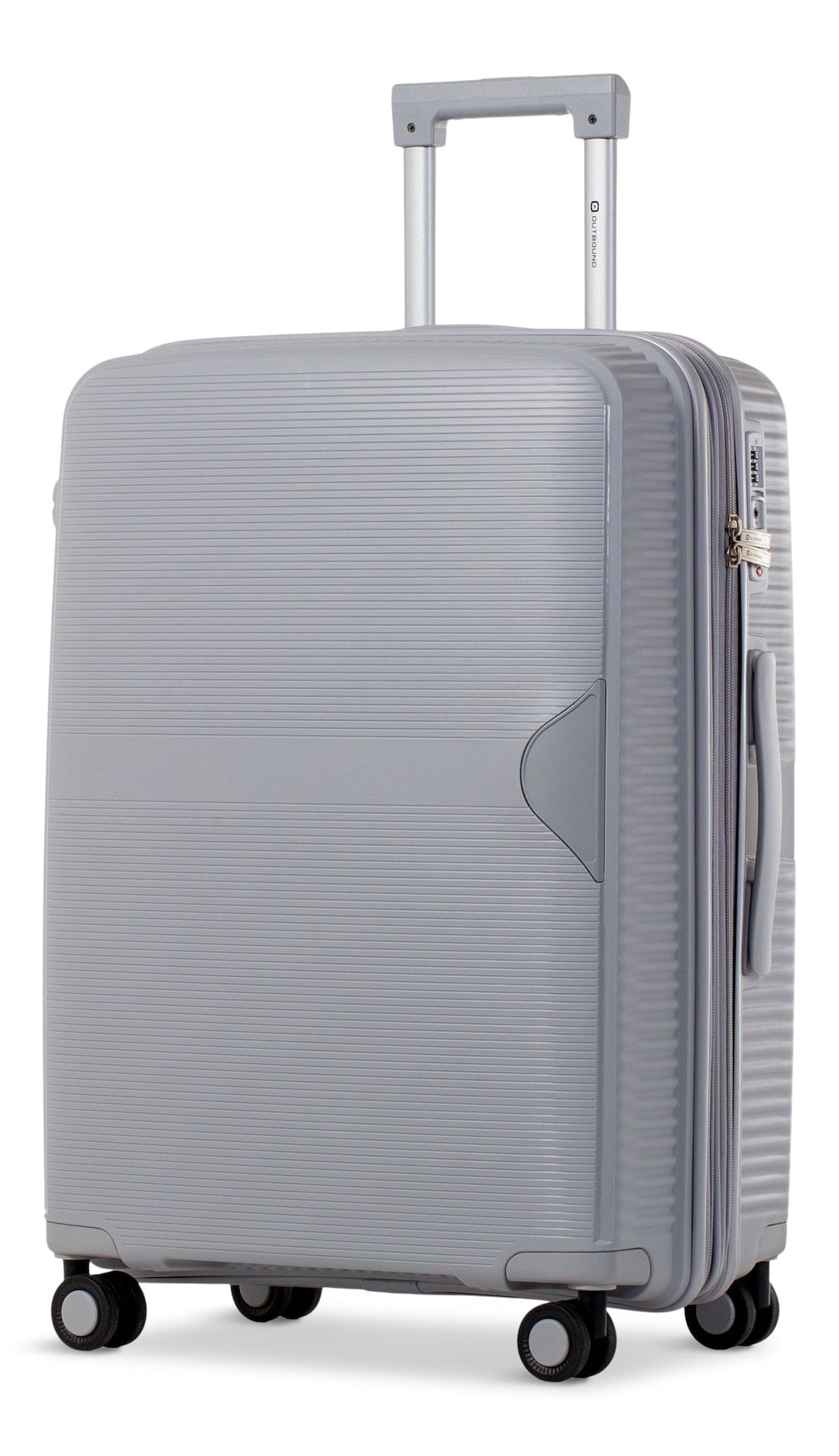 Hardside Medium Luggage Bag, Silver L9G1 - product image 2