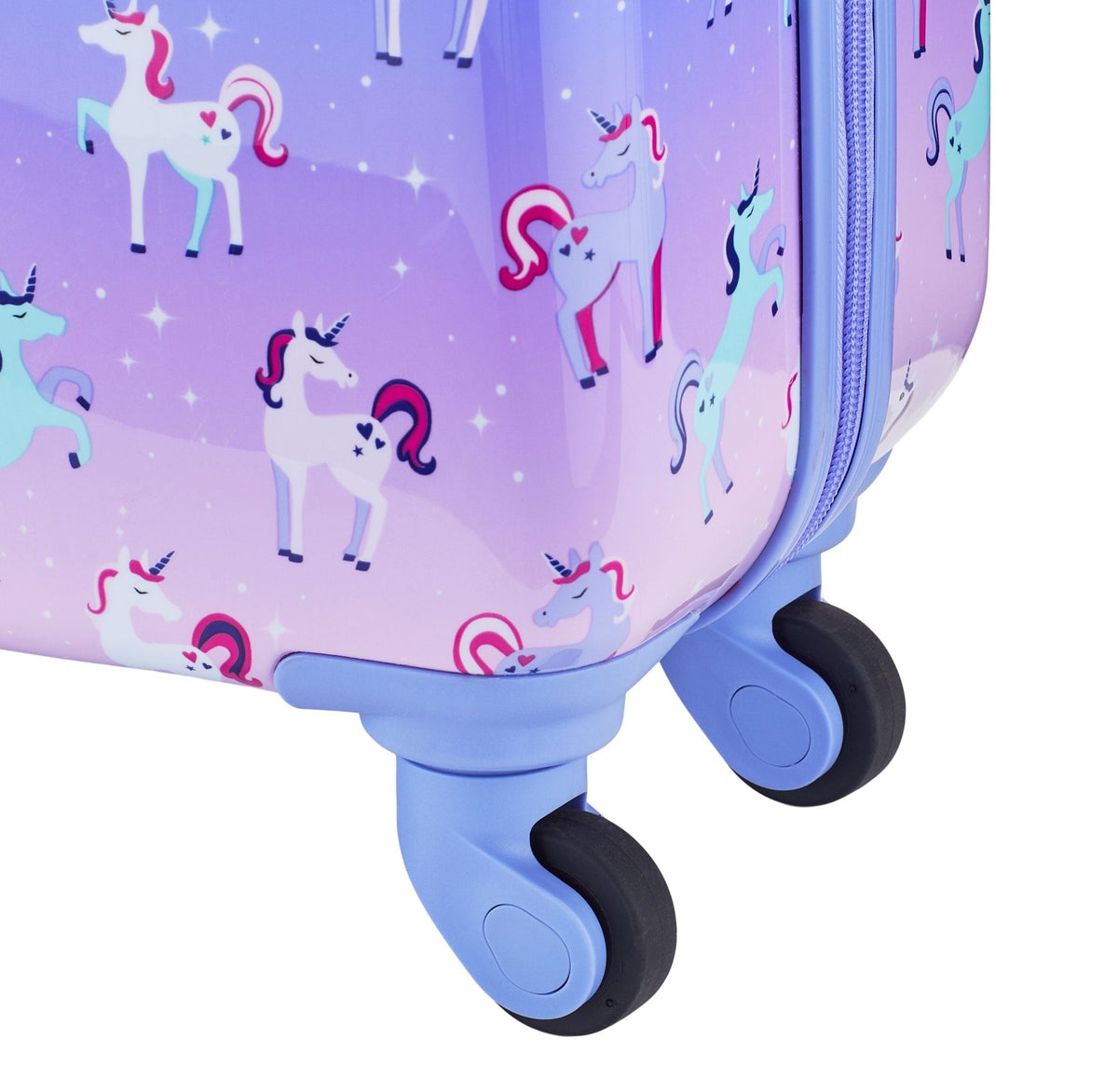 Kids Unicorn Hardside Luggage, 2-pc, Hardside Spinner Luggage, 23-in, Hardside Carry-On Spinner Flex Travel Suitcase,... X4T8 - product image 5