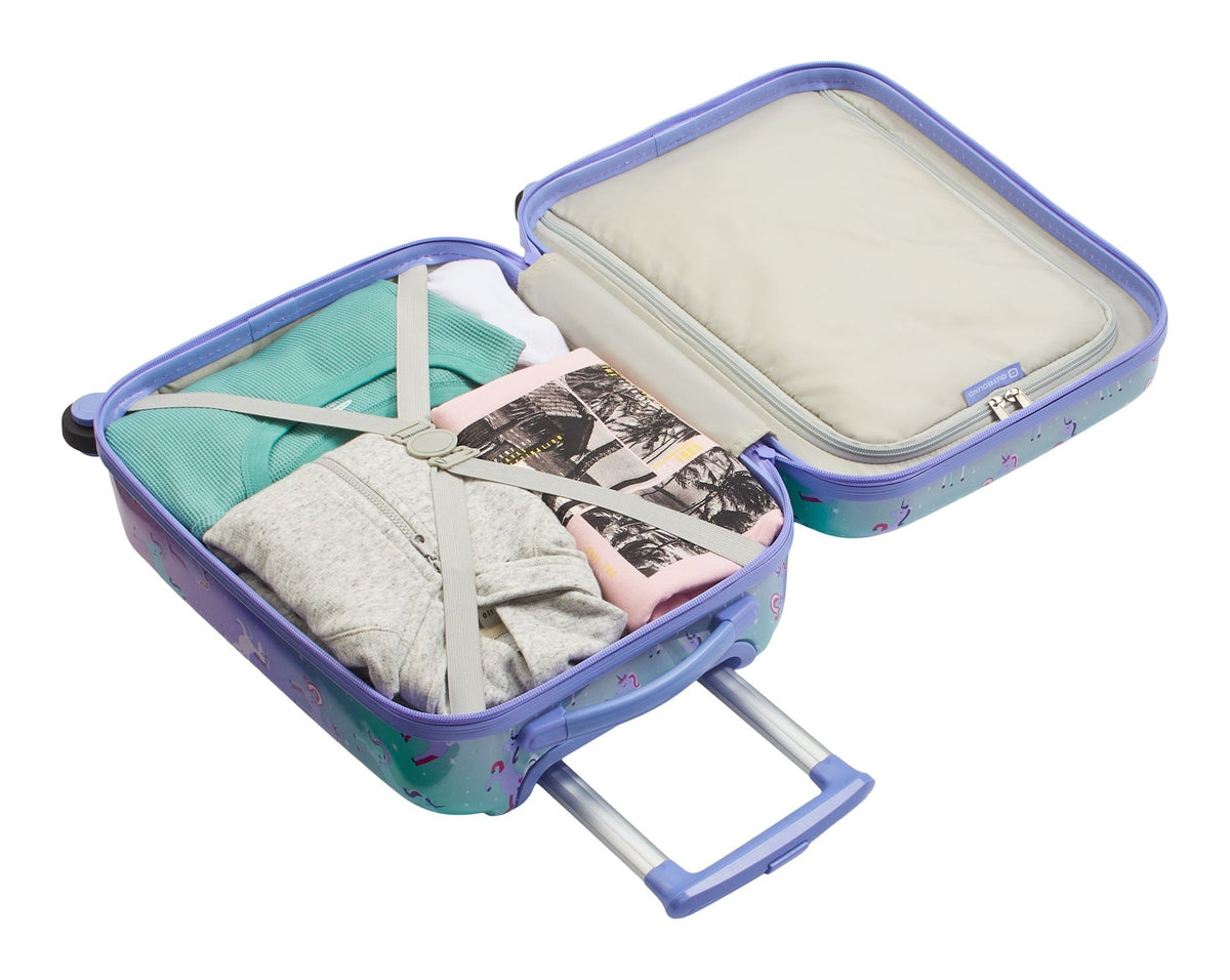 Kids Unicorn Hardside Luggage, 2-pc, Hardside Spinner Luggage, 23-in, Hardside Carry-On Spinner Flex Travel Suitcase,... X4T8 - product image 8