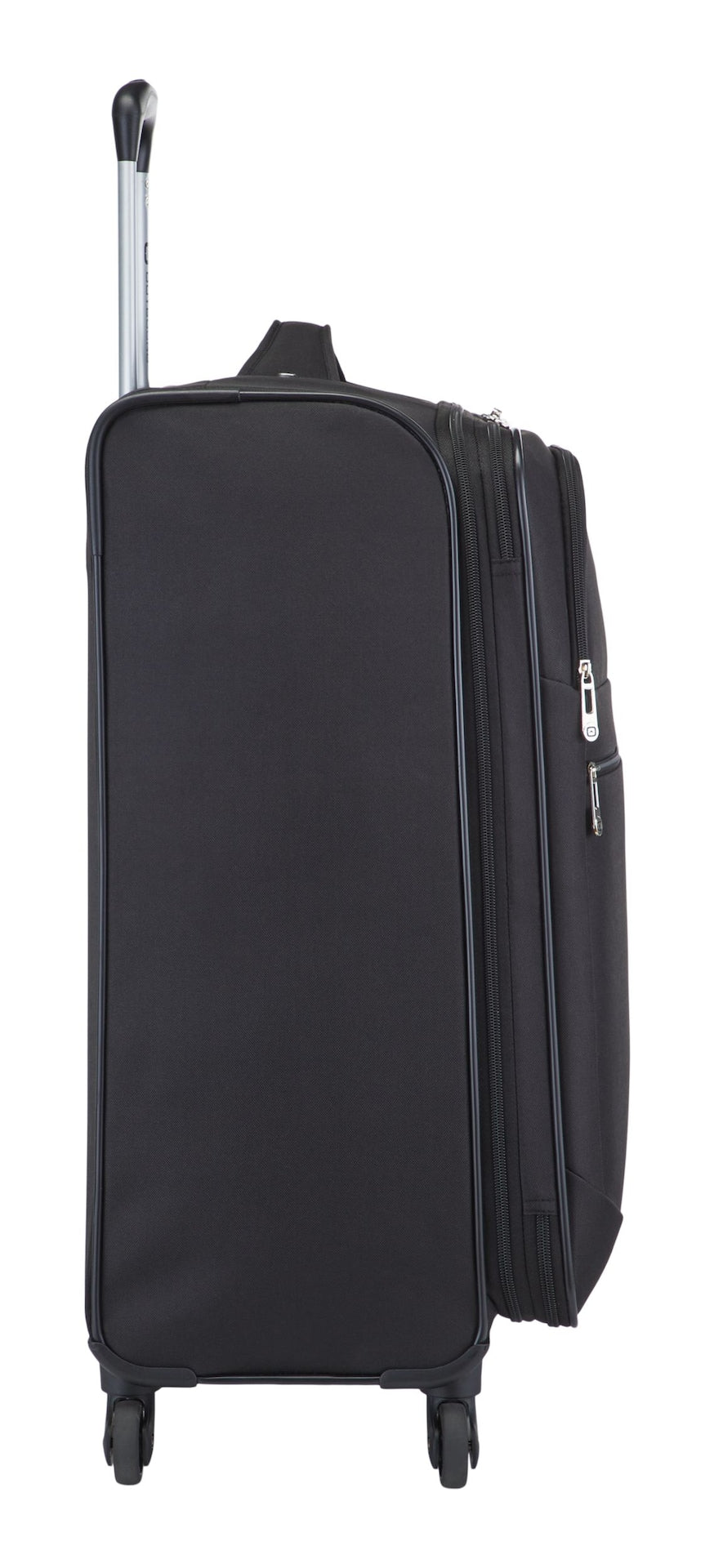 Softside Spinner Wheel Medium Travel Luggage Suitcase, Black, 24-in D9D3 - product image 4