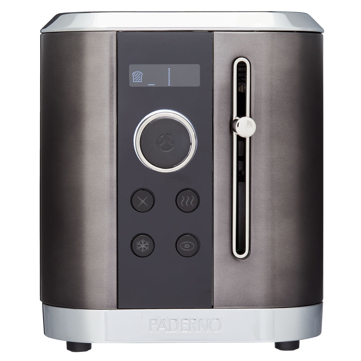 Even Heat Wide Slots Toaster with 9 Settings, Black Stainless Steel, 2-Slices P9Y4 - product image 1