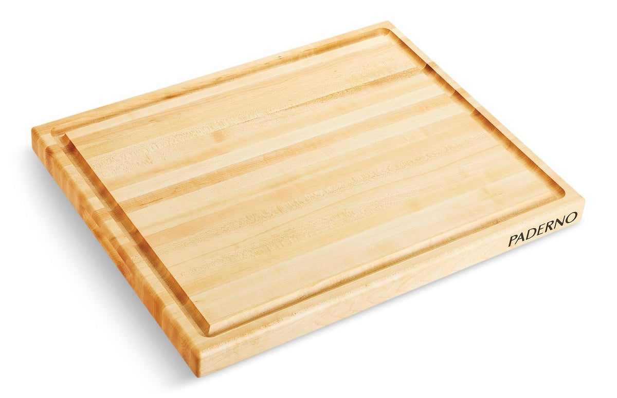 Maple Hardwood Cutting Board, Grip Handles, 16 x 20-in I5V0 - product image 1