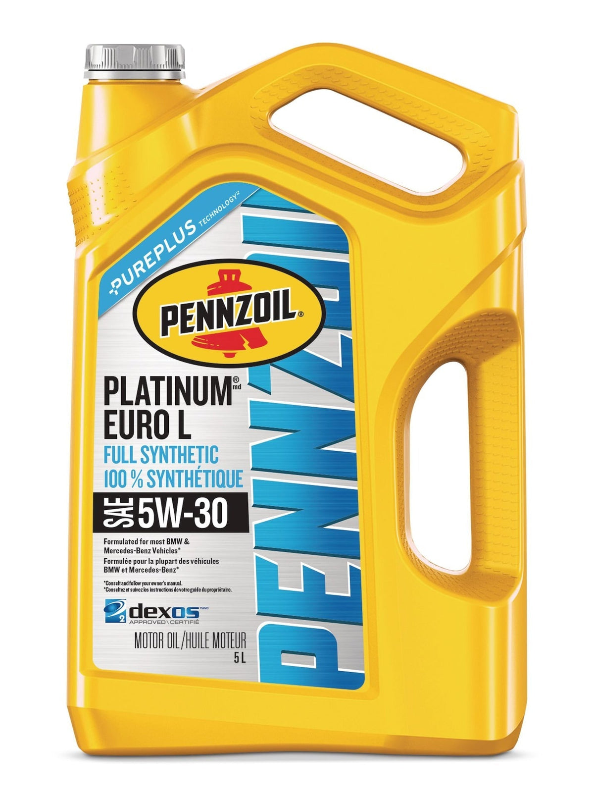 Platinum Euro L 5W30 Synthetic Engine/Motor Oil, 5-L O0P8 - product image 1