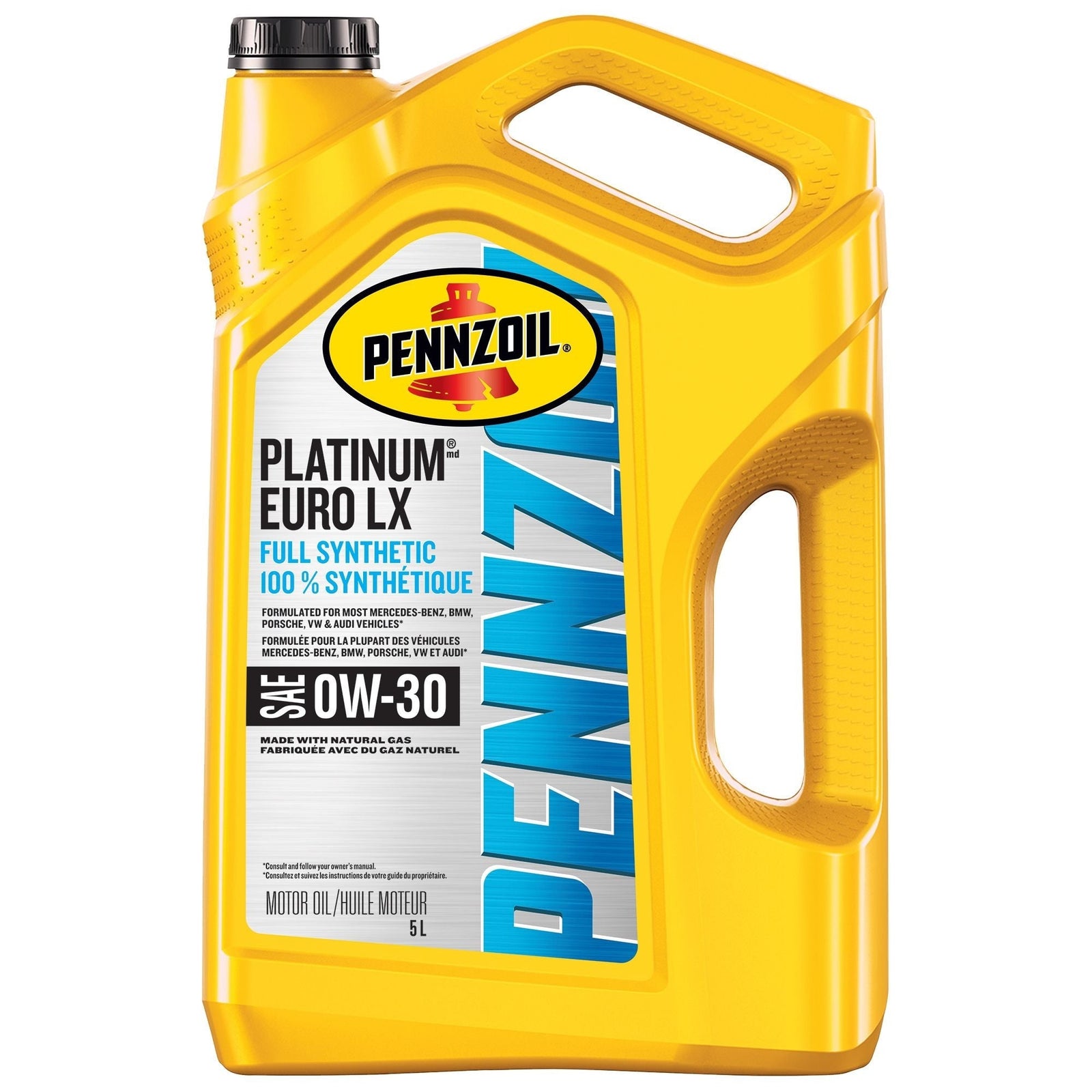 Platinum Euro LX 0W30 Synthetic Engine/Motor Oil, 5-L Y1E4 - product image 1