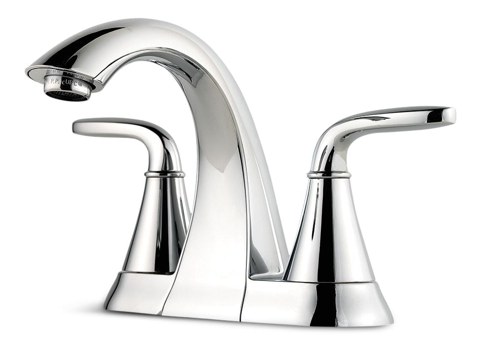 Pasadena Double Handle 4-in Centreset Bathroom Sink Faucet, WaterSense Certified, Chrome E9U0 - product image 1