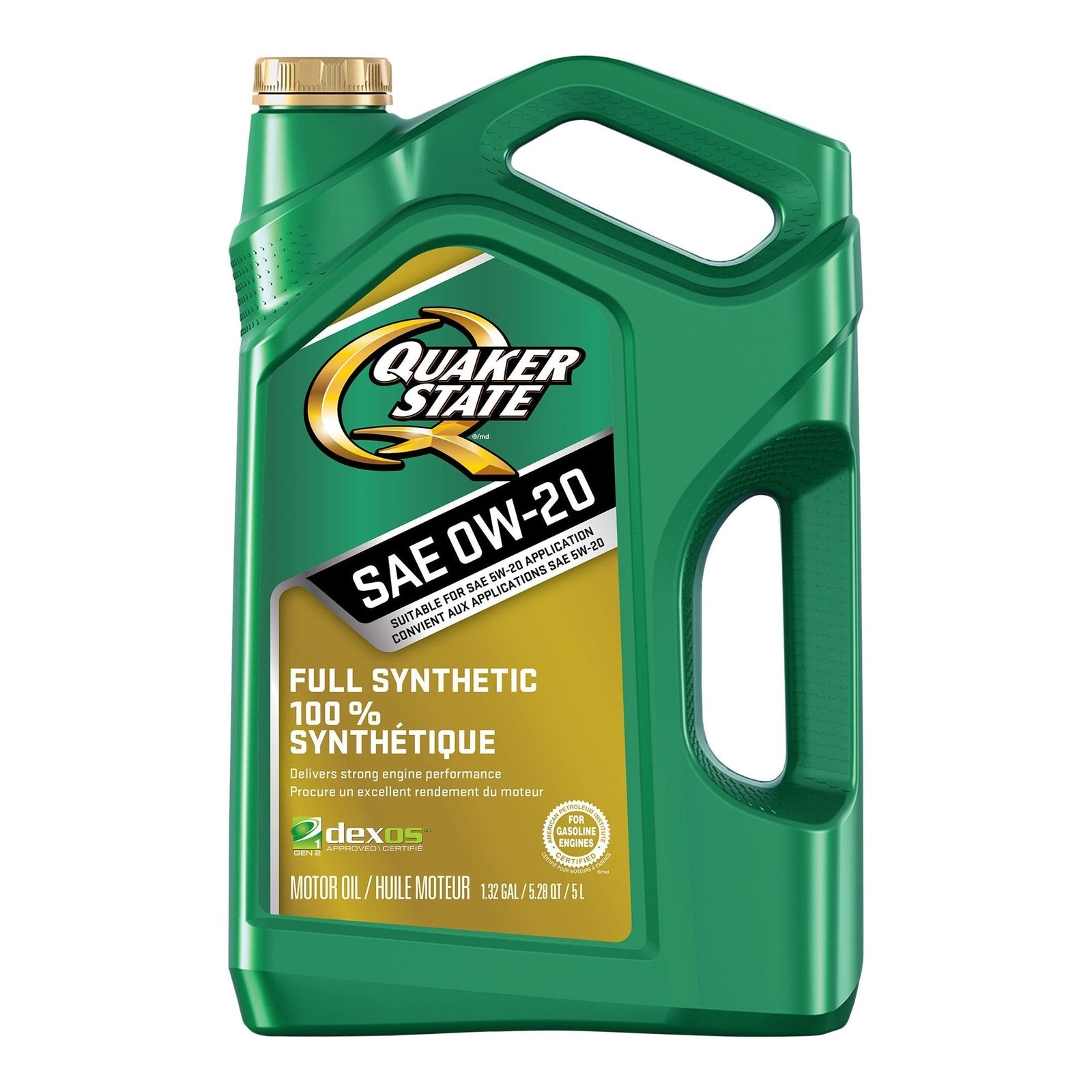 State Full Synthetic 0W20 Engine/Motor Oil, 5-L B6M4 - product image 1