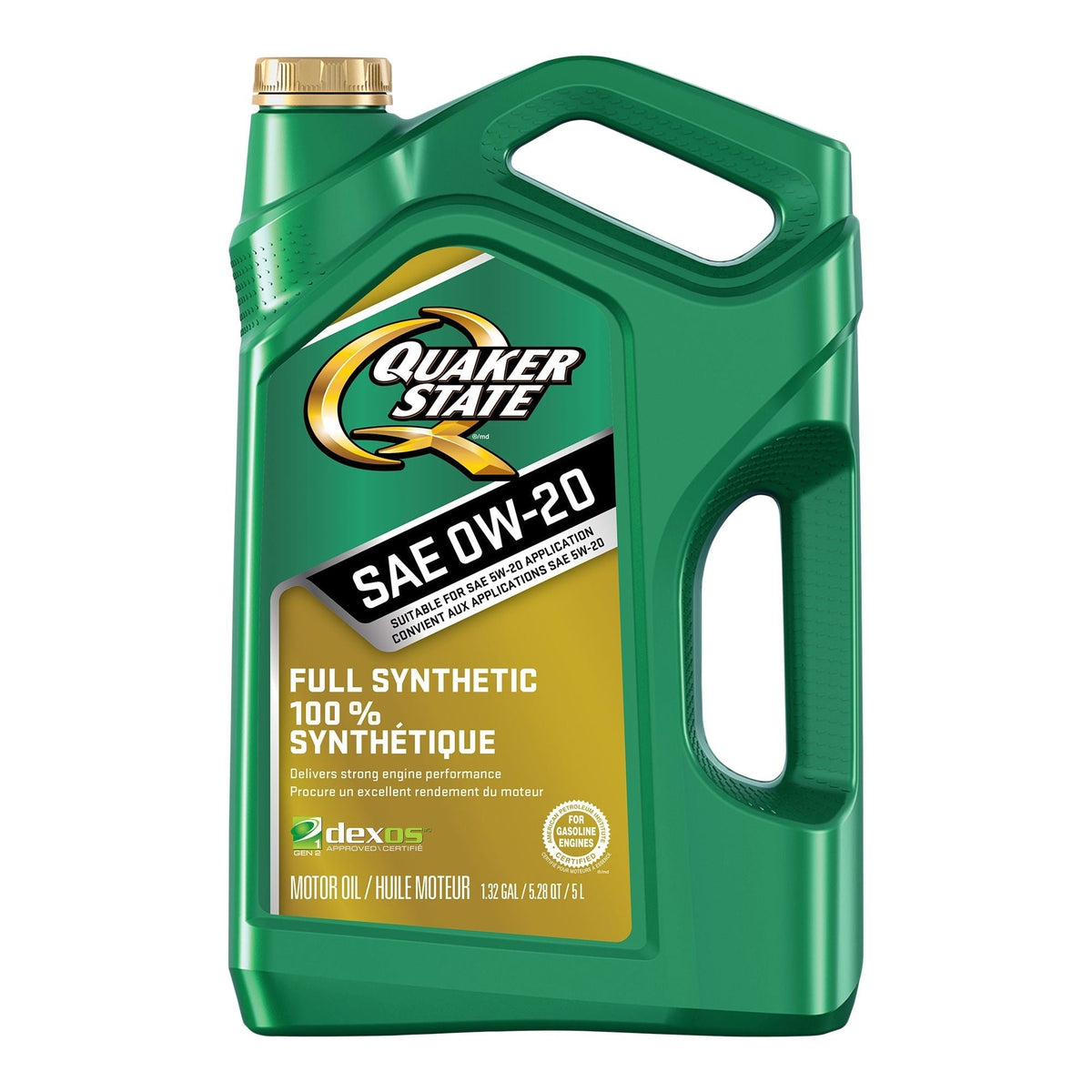 State Full Synthetic 0W20 Engine/Motor Oil, 5-L R1A4 - product image 1
