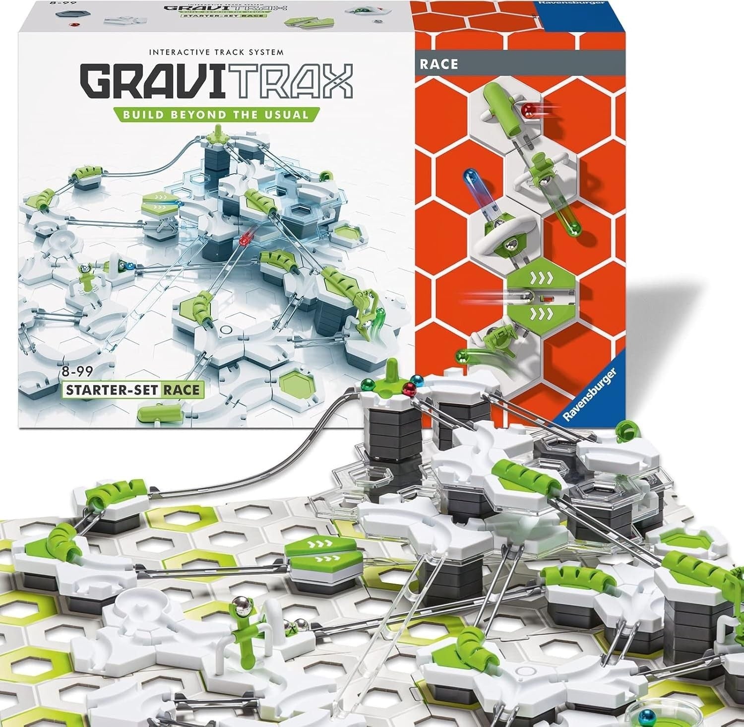 GraviTrax Marble Race Track Building System Starter Set for Ages 8+ V0J4 - product image 1