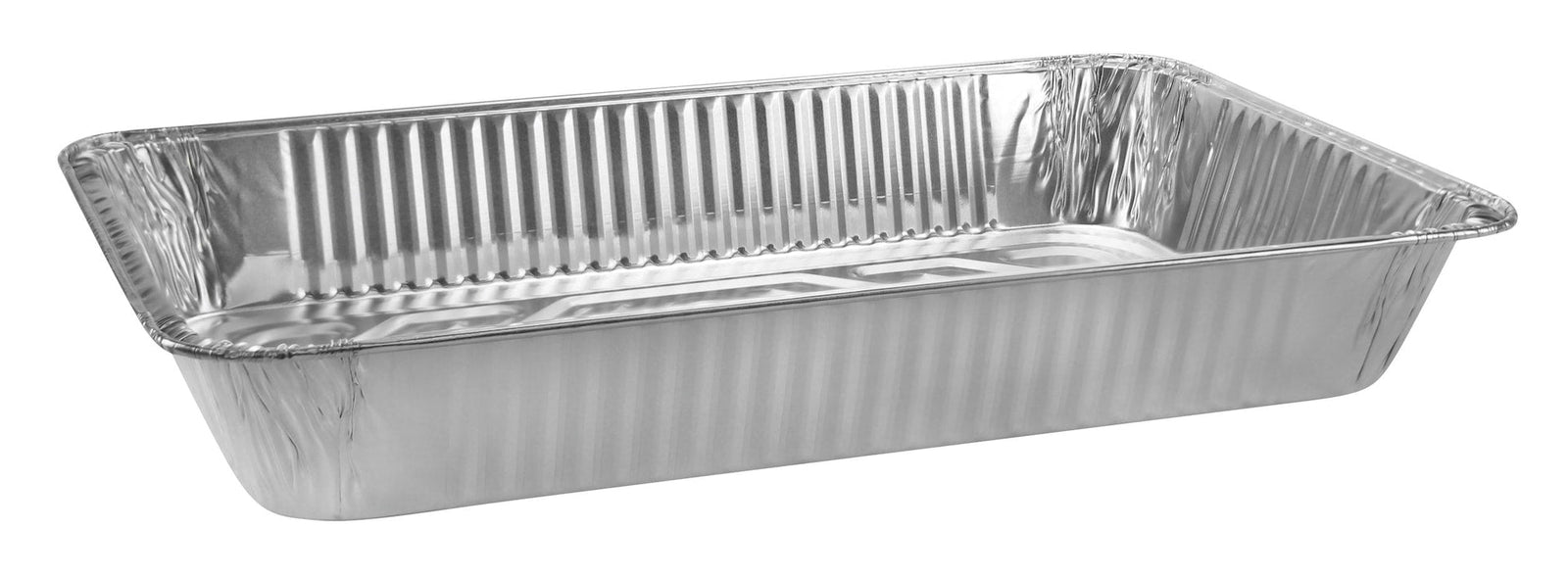 Foil Reusable Full Deep Steam Baking Pan, Silver, 21-in, for Baking/Cooking/Steaming J4I0 - product image 1