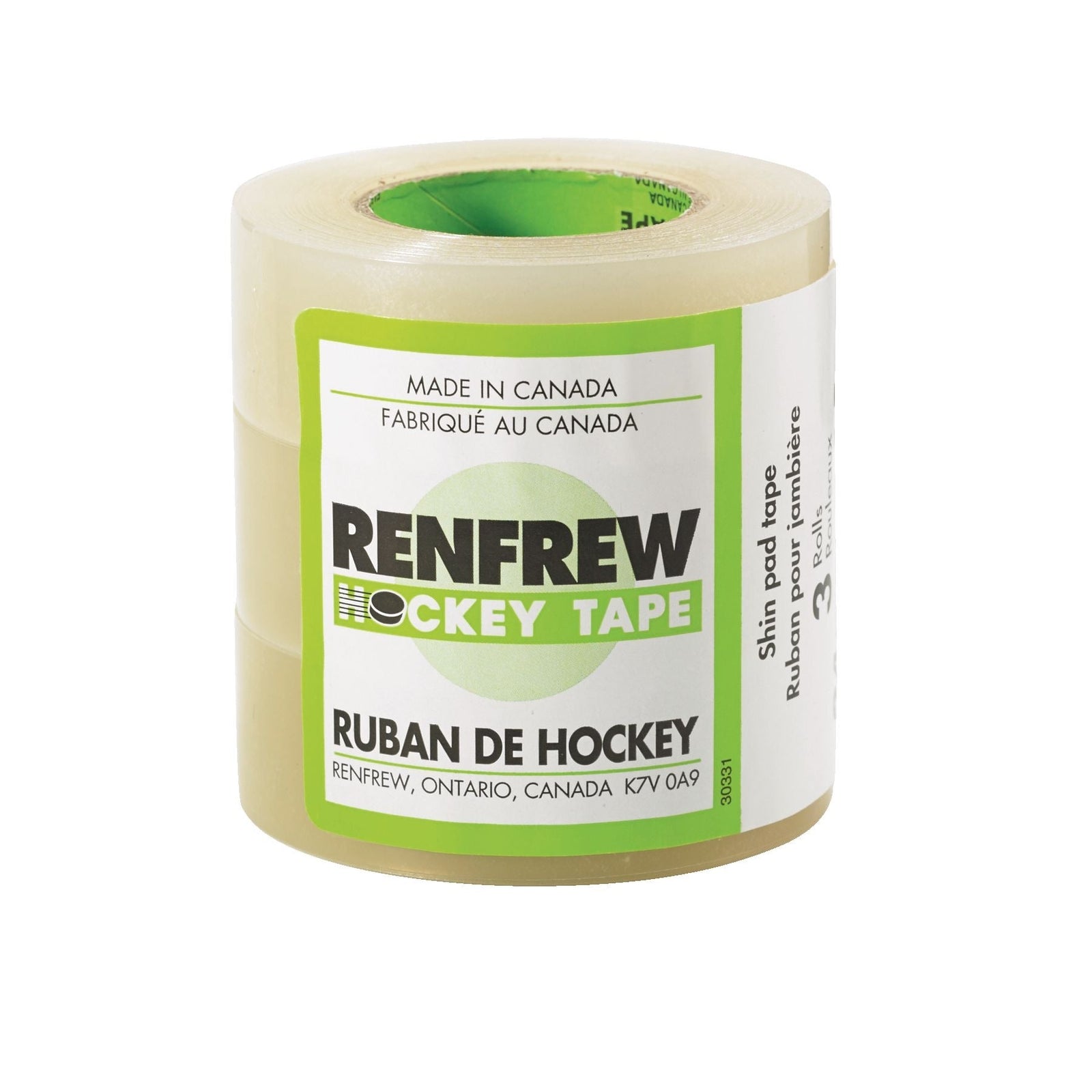 Waterproof Hockey Tape, Clear, 24-mm x 15-m, 3-pk F7E4 - product image 1