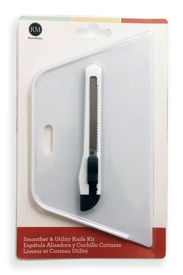 Wallpaper Smoother and Knife Kit, White W4Y9 - product image 1