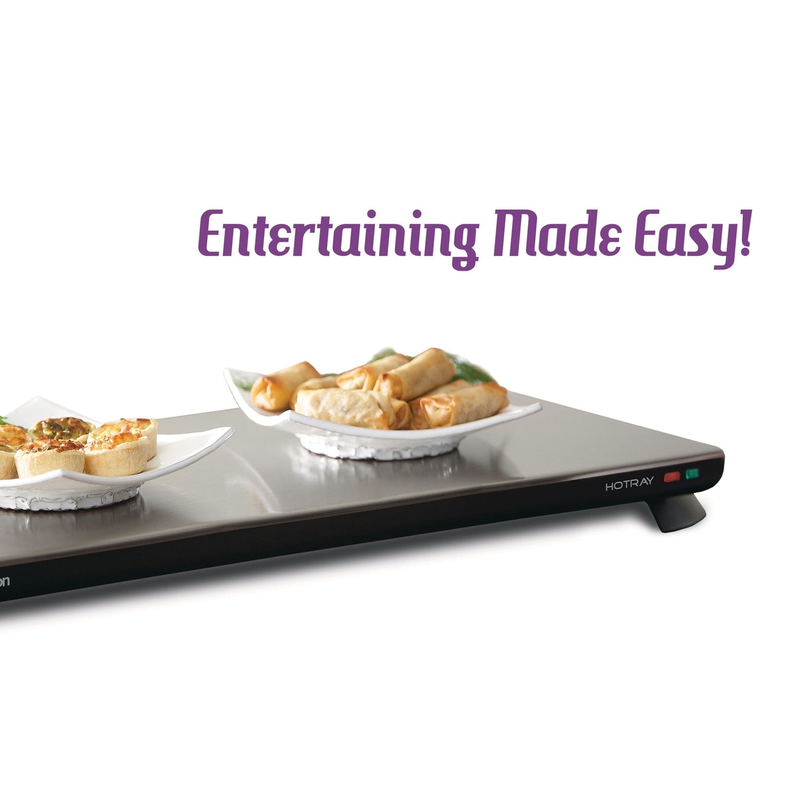 Stainless Steel Cordless Hotray Warming Tray, 1000 W, 23-3/4-in Y3N3 - product image 6