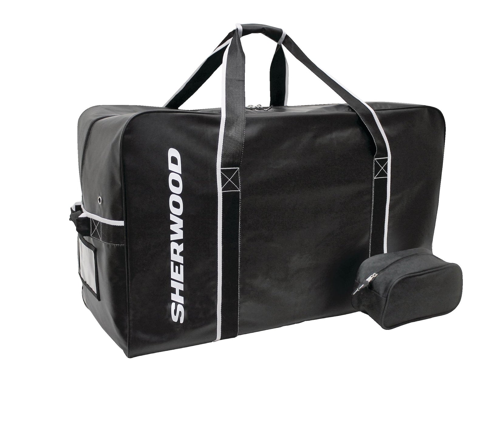 Team Tarp Hockey Bag with Accessories/Toiletry Bag, Carry, Junior, Black, 30-in P4Y5 - product image 1