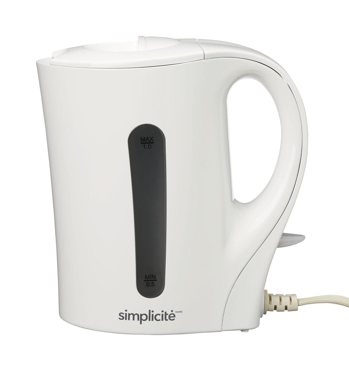 é Corded Electric Kettle with Auto Shut Off, White, 1-L T9Y9 - product image 1