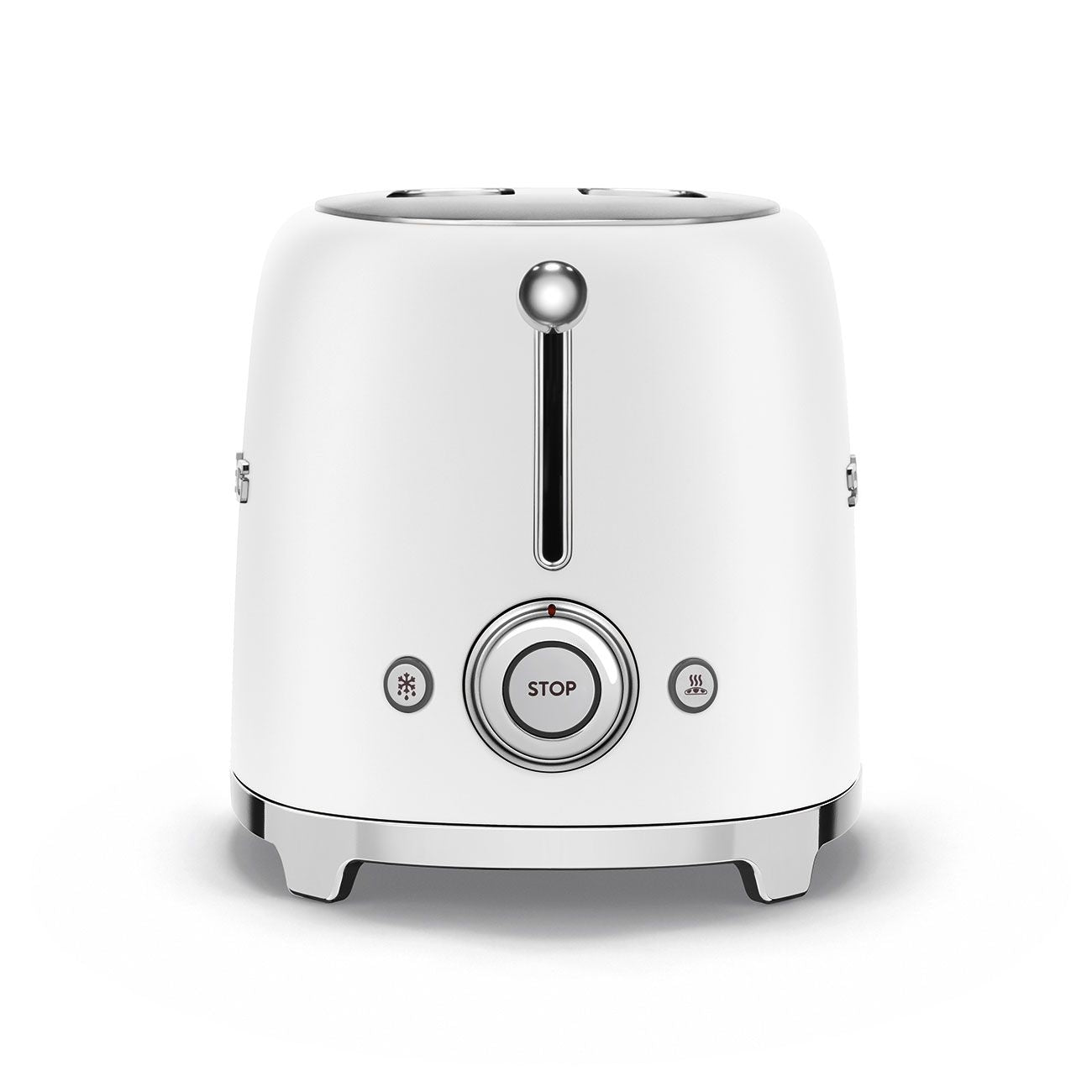 50's Retro Style Wide Slot Pop Up Electric Toaster with 6 Settings, 2-Slice, Matte White W7G6 - product image 2