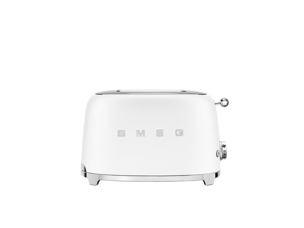 50's Retro Style Wide Slot Pop Up Electric Toaster with 6 Settings, 2-Slice, Matte White W7G6 - product image 3