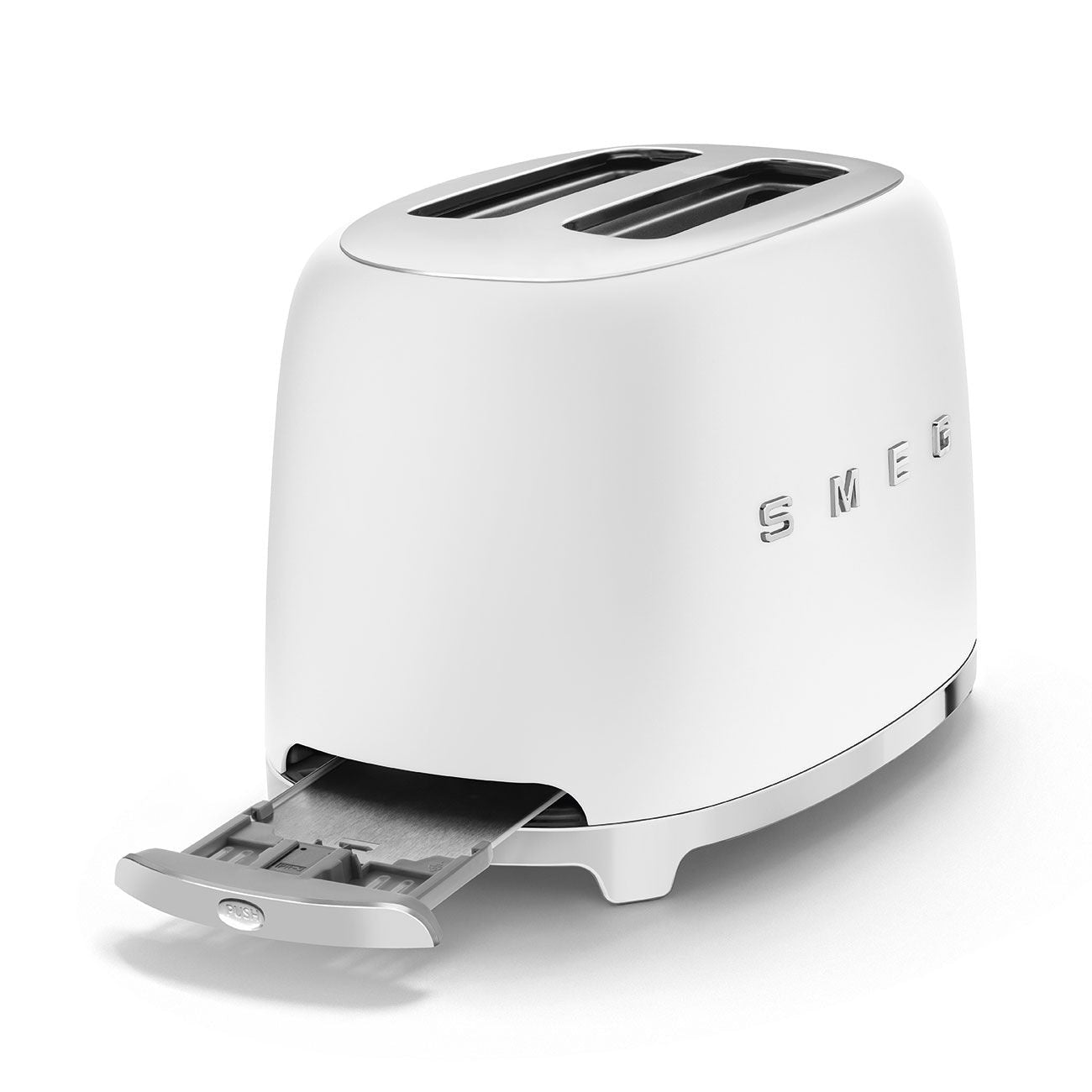 50's Retro Style Wide Slot Pop Up Electric Toaster with 6 Settings, 2-Slice, Matte White W7G6 - product image 8