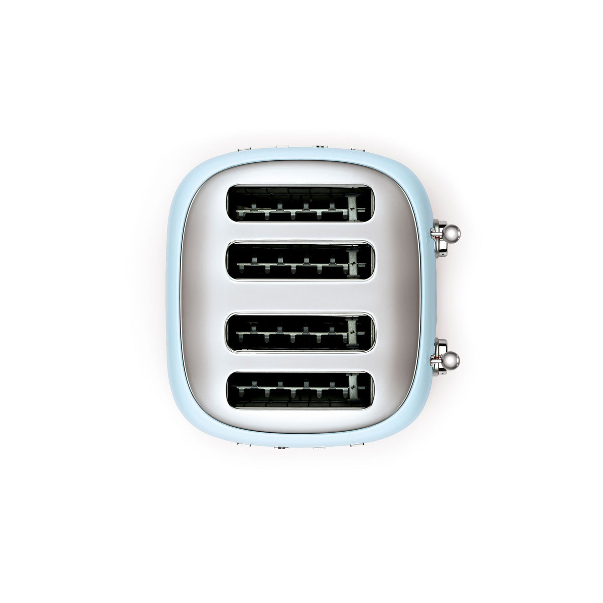 50s Retro Style Wide Slot Pop-up Toaster, 4-Slice, Pastel Blue O3V2 - product image 5