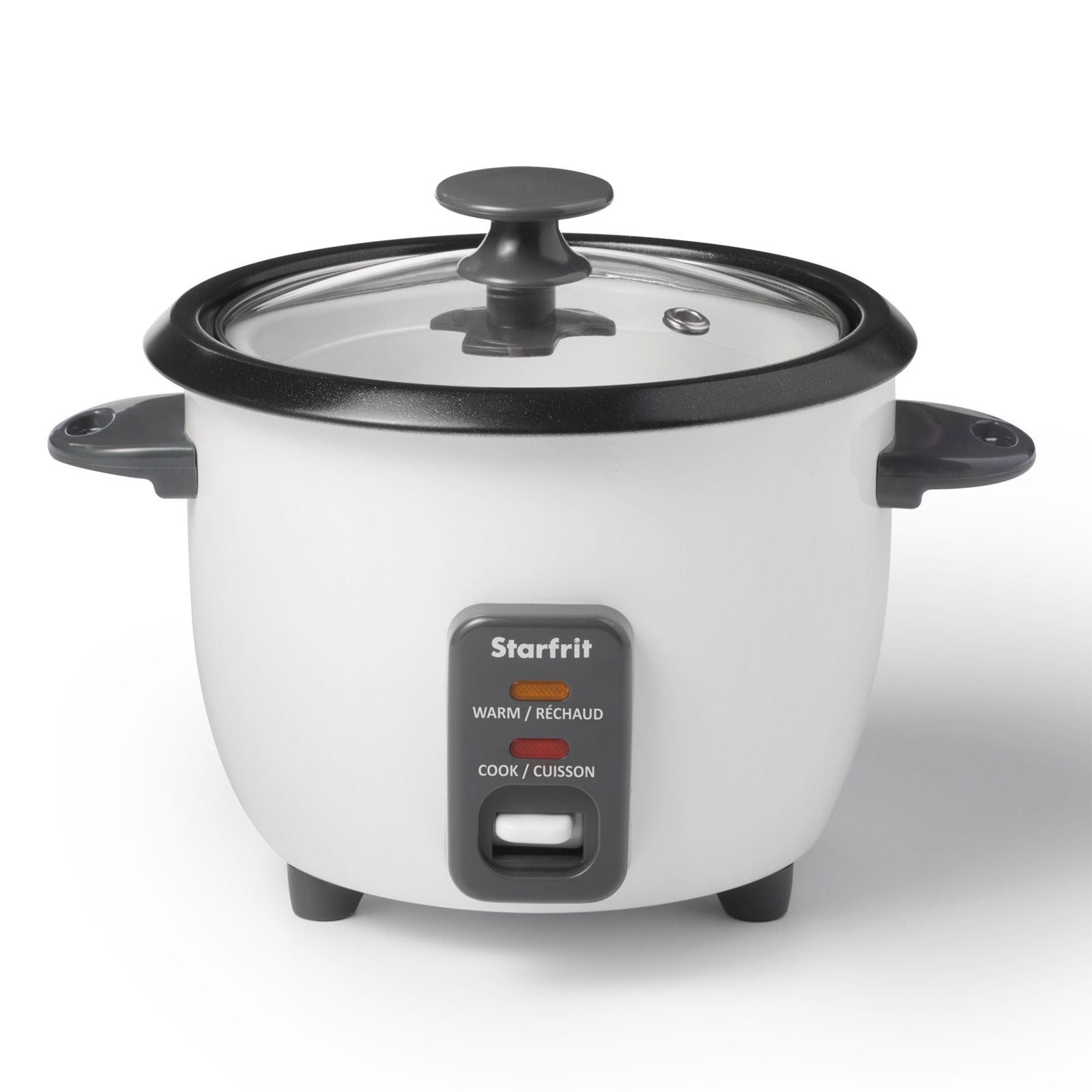 300W 6-Cup White Rice Cooker with Steam Basket C1C5 - product image 1