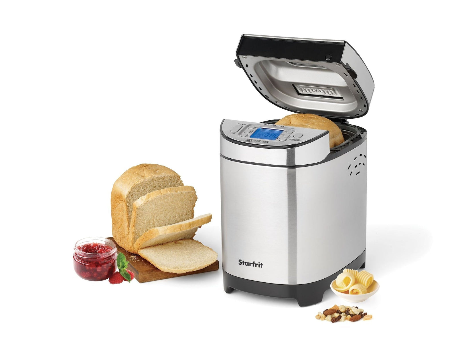 Digital Display Breadmaker, Stainless Steel, 2-lb D2E8 - product image 4