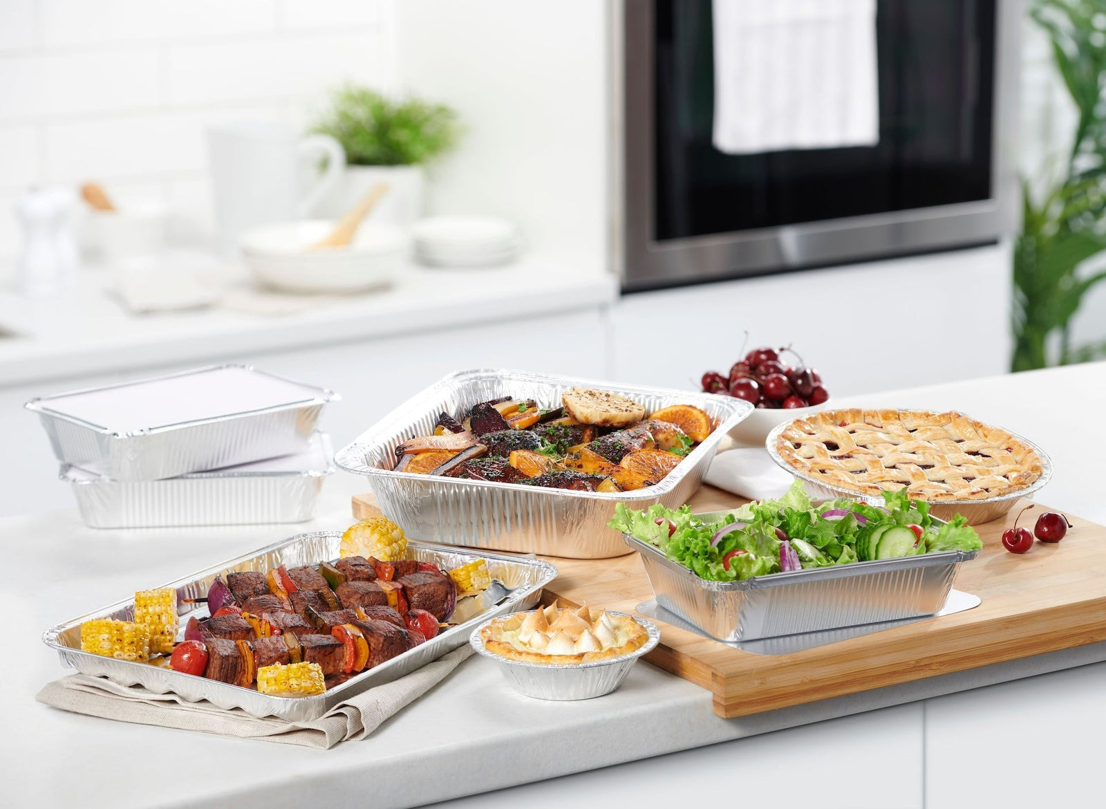Disposable Aluminum Half Steam Table Pan, 10-pk A1H0 - product image 8