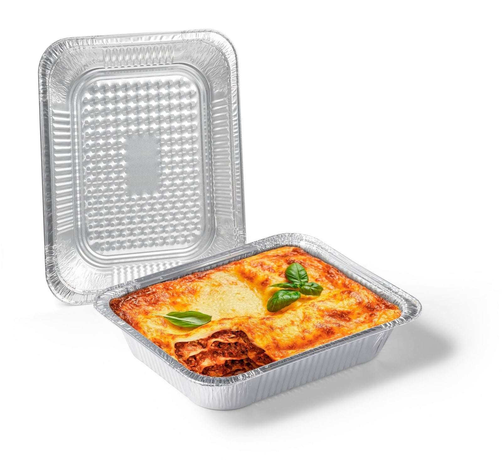 Disposable Freezer Safe Aluminum Lasagna Pan, 5-pk K4V3 - product image 3