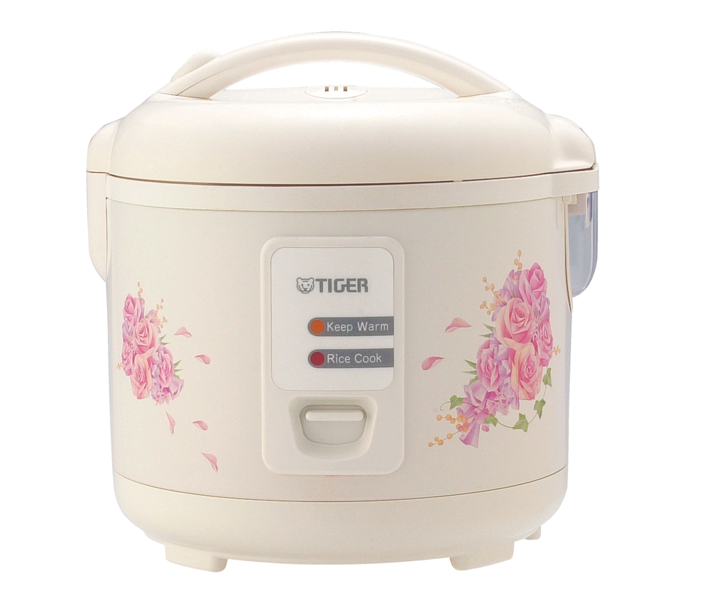 Non-Stick Rice Cooker & Steamer, White, 5.5 Cups E7X9 - product image 1