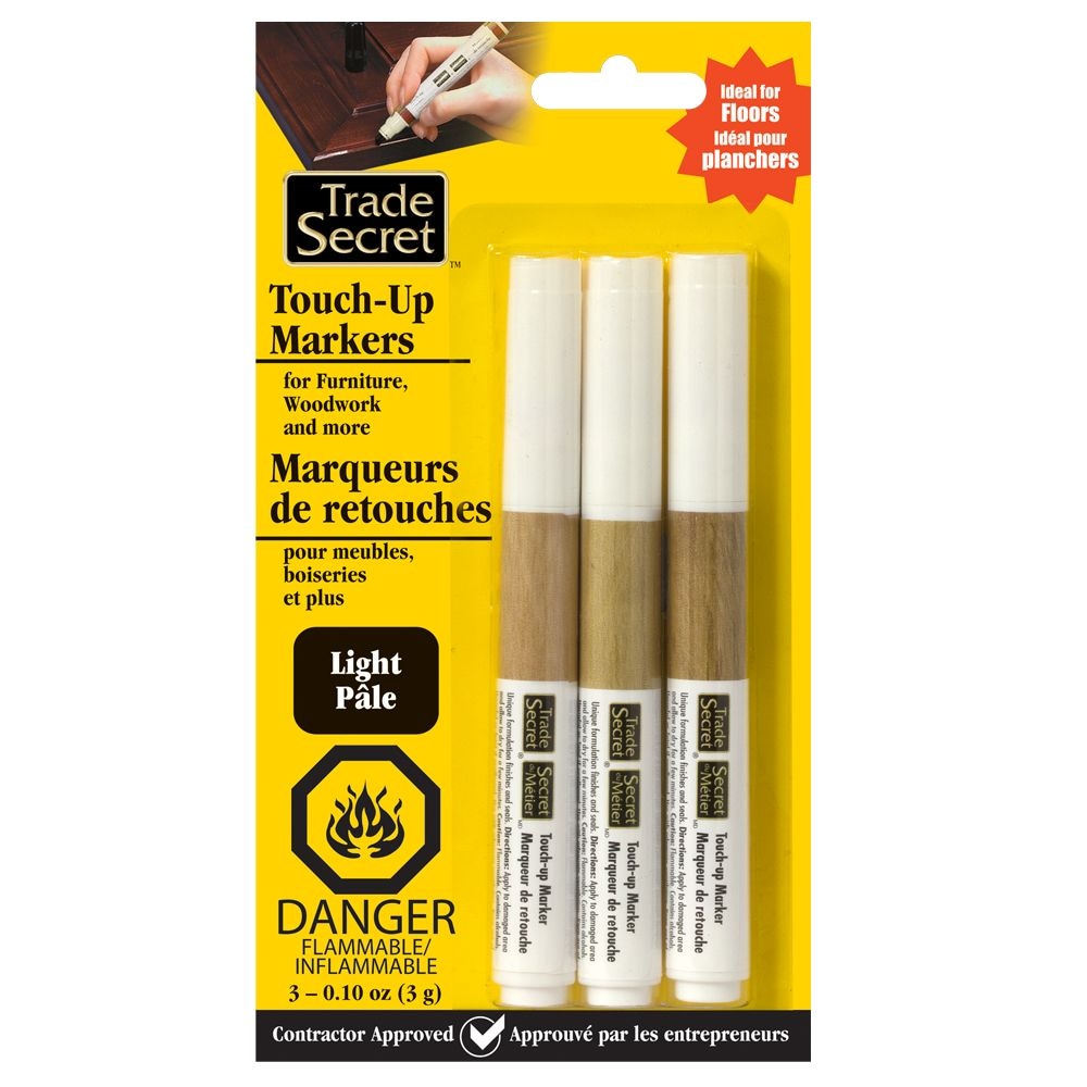 Light Touch Up Markers for Wood, Light Brown, 3-pk O2S3 - product image 2