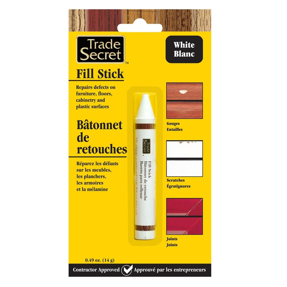 Wood Fill Sticks for Defects, 100% Wax, White U5B8 - product image 1