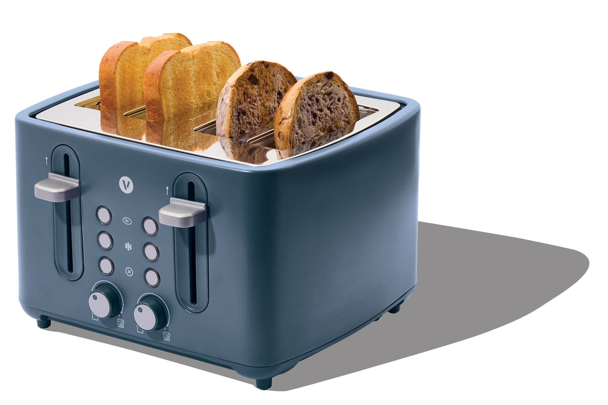 4-Slice Toaster with Extra-Wide Slots, Bluefin B6O7 - product image 1