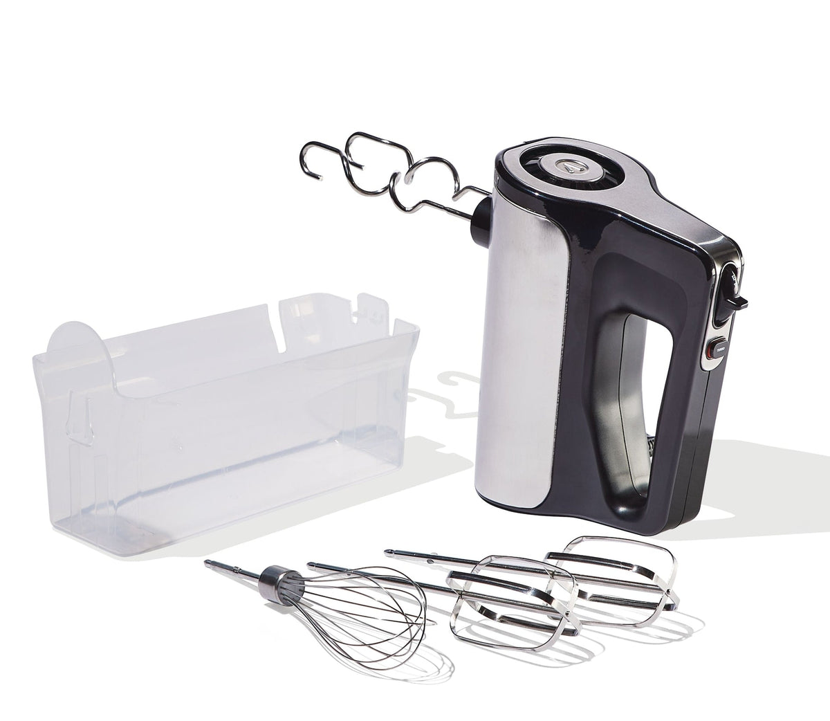 Variable Speed Hand Mixer with Storage Case, Includes Attachments, Black L8V6 - product image 1