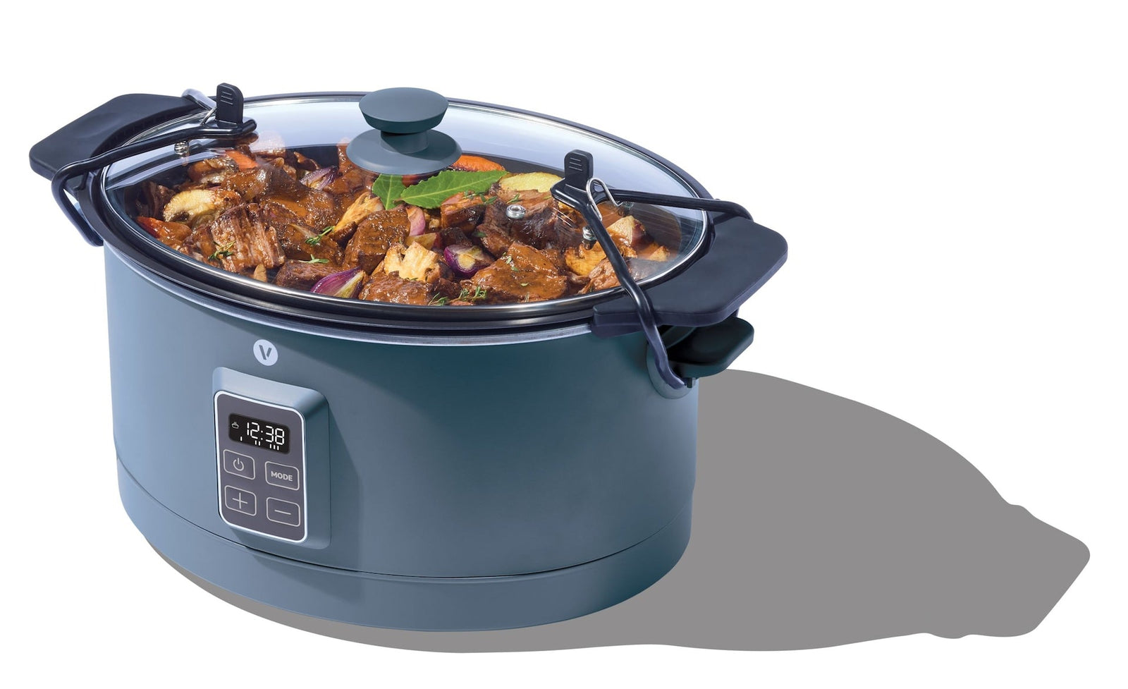 Slow Cooker with Digital Control Panel, Bluefin, 6-qt J9T4 - product image 1