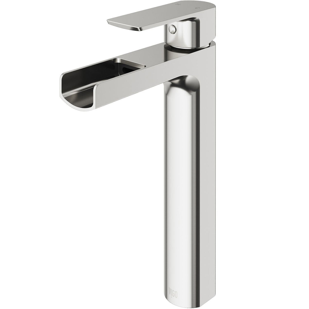 Amada 11-in Brushed Nickel Vessel Bathroom Faucet H1Q3 - product image 2