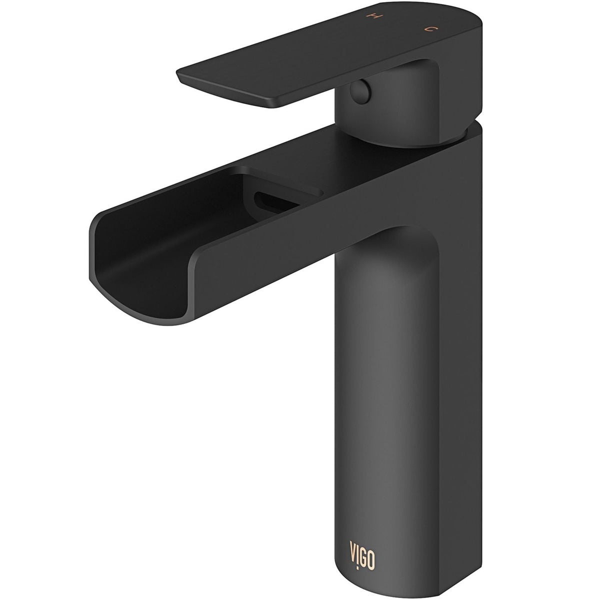 Ileana Single Handle Single Hole Bathroom Sink Faucet, WaterSense Certified, Matte Black Y6A9 - product image 2