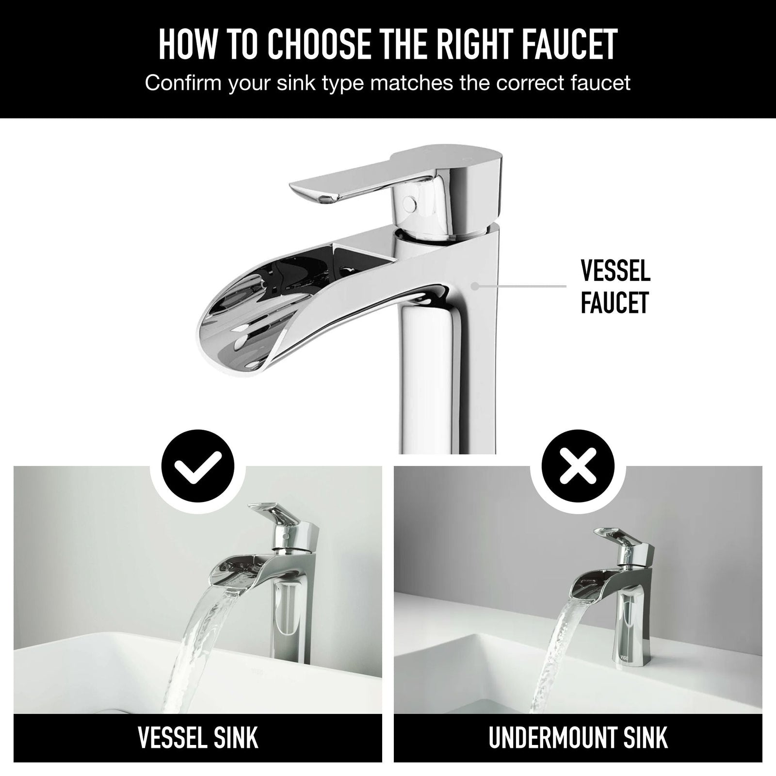 Niko Single Handle Vessel Sink Bathroom Faucet with Deck Plate, Chrome C2W3 - product image 6